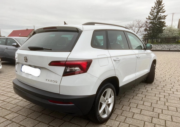 Skoda Karoq cena 64900 przebieg: 171000, rok produkcji 2018 z Skoczów małe 301